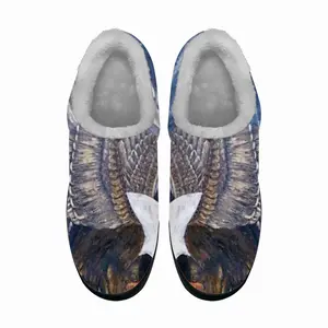 Men Eagle Scratch Cotton Slippers