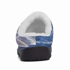 Men Eagle Scratch Cotton Slippers