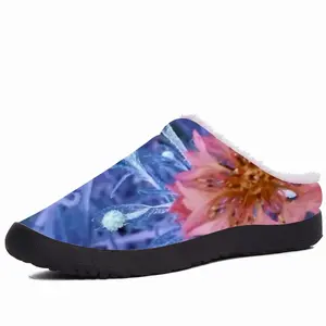 Men Crystal Corn Flowers Cotton Slippers