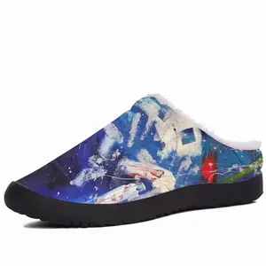 Men Space Station Cotton Slippers