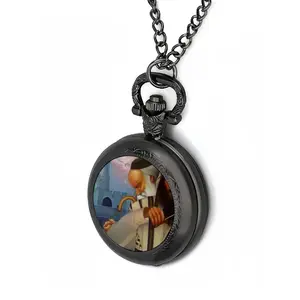 Elegy About Jerusalem Pocket Watch