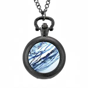 Abstraction Vibration I Pocket Watch