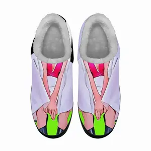 Men Blonde Fashion Girl Cotton Slippers