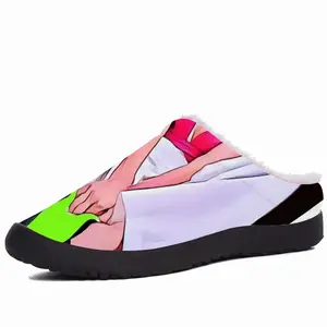 Men Blonde Fashion Girl Cotton Slippers