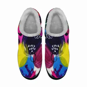 Men Viva Magenta Cotton Slippers