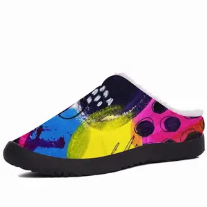 Men Viva Magenta Cotton Slippers