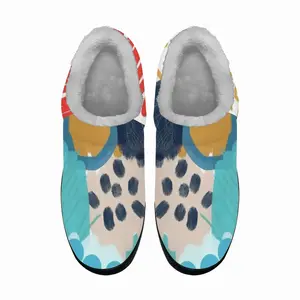 Men Impressionist Cotton Slippers