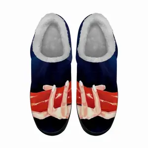 Men Red Pepper Cotton Slippers