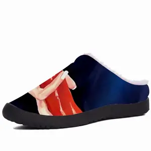 Men Red Pepper Cotton Slippers