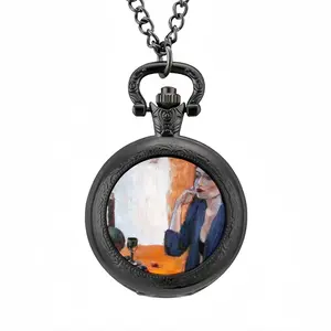 What Is The Woman Thinking Pocket Watch