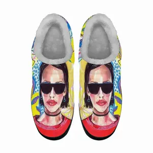 Men Coca Cola Girl Cotton Slippers