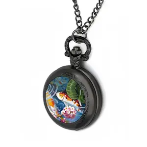 Romance In The Water Pocket Watch