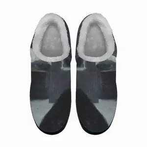 Men Dark Threat Cotton Slippers