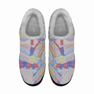 Men Madeira Cake Cotton Slippers