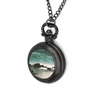 Breaking Waves Pocket Watch