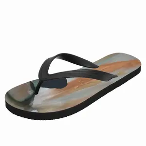 Men Sea Turtle Rising Flip Flop Slippers