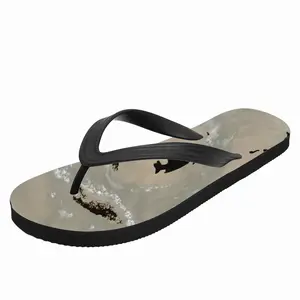 Men Human-Hummingbird Flip Flop Slippers