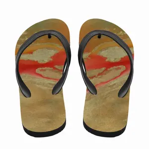 Men Skeleton Fish Flip Flop Slippers