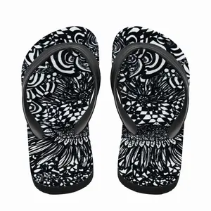 Men Sunflowers Sunflower Sunset Flip Flop Slippers