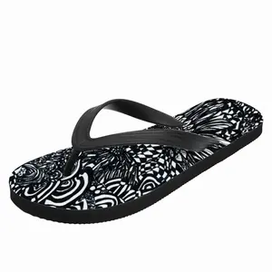 Men Sunflowers Sunflower Sunset Flip Flop Slippers