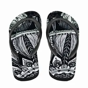 Men Necklace Flip Flop Slippers