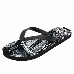 Men Necklace Flip Flop Slippers