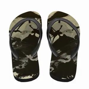 Men Silver Series Darkness Flip Flop Slippers