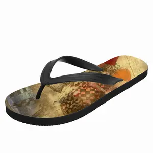 Men Terror Vacuum And Halo Flip Flop Slippers