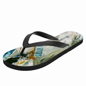 Men At Dawn With The Little Principle Flip Flop Slippers