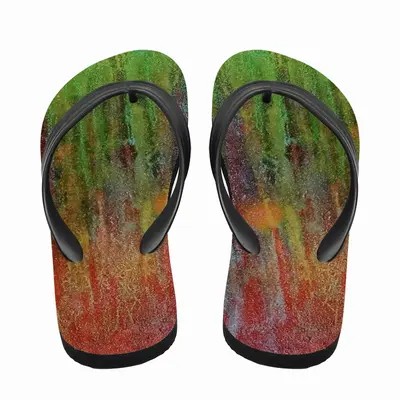 Men Orangespot Flip Flop Slippers