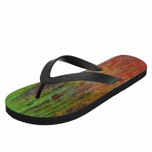 Men Orangespot Flip Flop Slippers