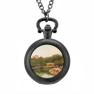 Central Park New York City Pocket Watch