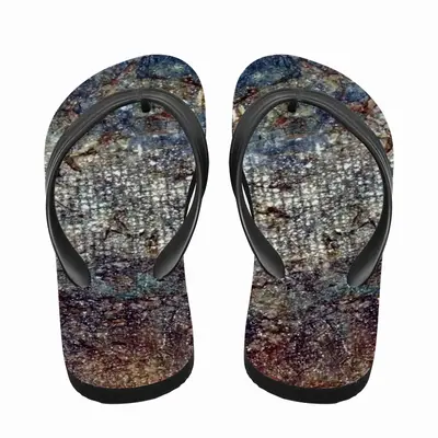 Men Whitegrid Flip Flop Slippers