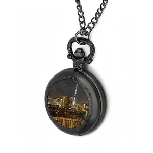 Moscow Tv Tower Pocket Watch