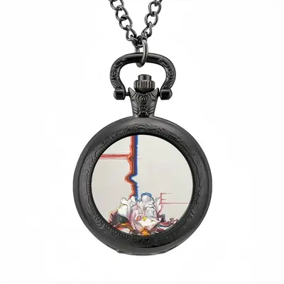 Irises After Ad 7221 Pocket Watch