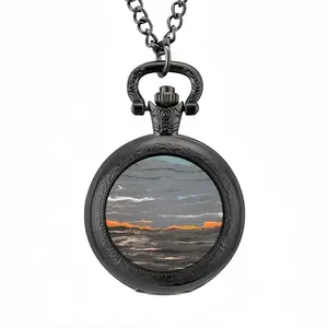 Melting Sun Pocket Watch