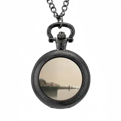 On The Rousty Canal Pocket Watch