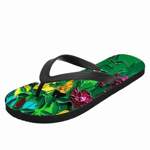 Men Anne Groves Garden Flip Flop Slippers