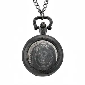 Death Helmet Pocket Watch