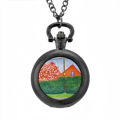 Verdant Curtain Pocket Watch