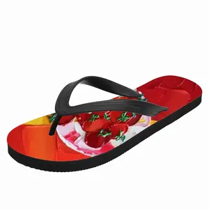 Men Cherry Tomatoes Flip Flop Slippers