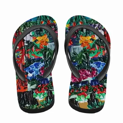 Men Florists Of Lyon S Flip Flop Slippers