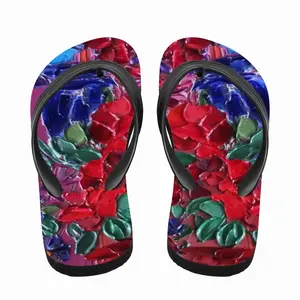 Men The Pleasure Of Flowers S Flip Flop Slippers