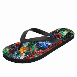 Men Florists Of Lyon S Flip Flop Slippers