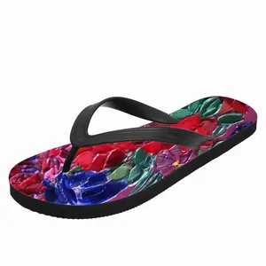 Men The Pleasure Of Flowers S Flip Flop Slippers