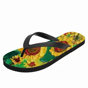 Men The Pleasure Of Flowers J Flip Flop Slippers