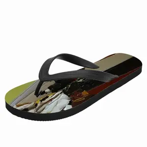 Men Mother And Child Rue De La Republique Flip Flop Slippers