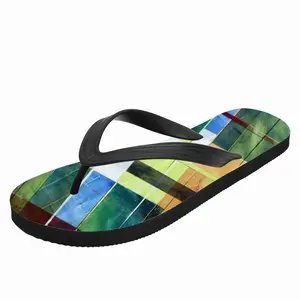 Men Lineal Regression Aggression Flip Flop Slippers