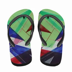 Men Boiling In The Queens Bath Flip Flop Slippers