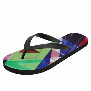 Men Boiling In The Queens Bath Flip Flop Slippers